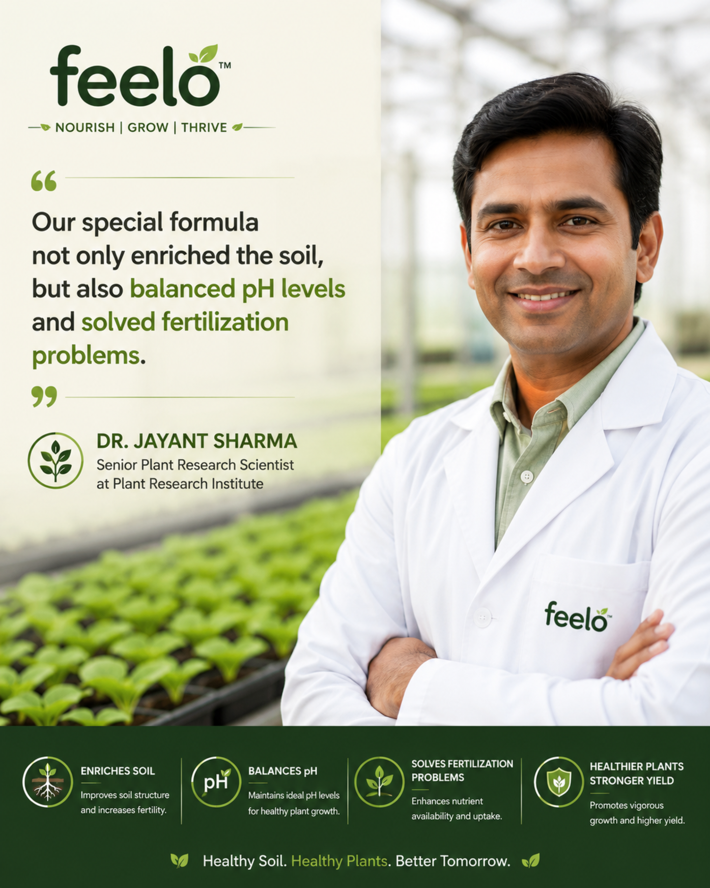 Feelo Soil Activator Nourish Soil Grow Stronger Plants
