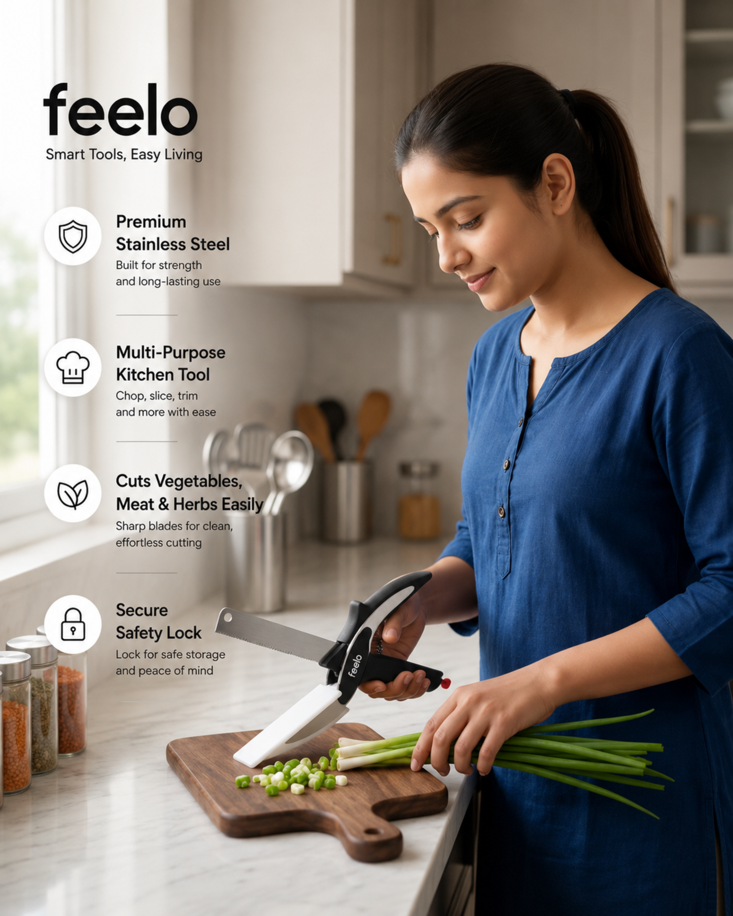 चालाक चाकू - Clever Cutter - BUY 1 GET 1