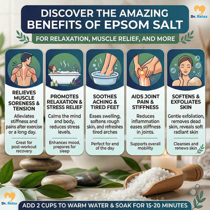 Epsom Salt Foot Soak with Eucalyptus
