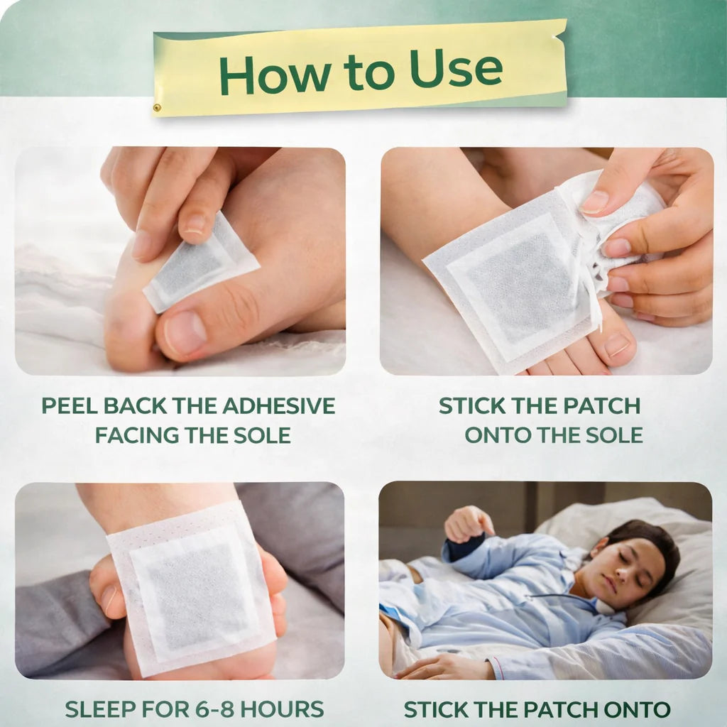 Feelo ™ Detox Foot Patches (Pack of 10) BUY 1 GET 1 FREE