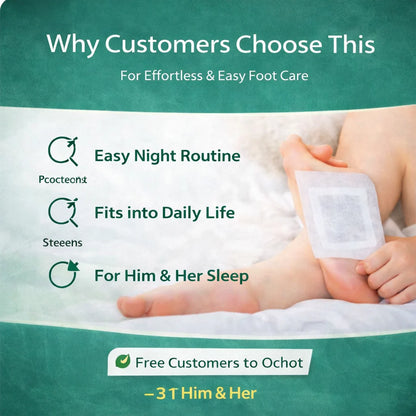 Feelo ™ Detox Foot Patches (Pack of 10) BUY 1 GET 1 FREE