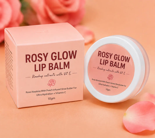Rosy Glow Lip Balm | Dark Lips to Rosy Lips