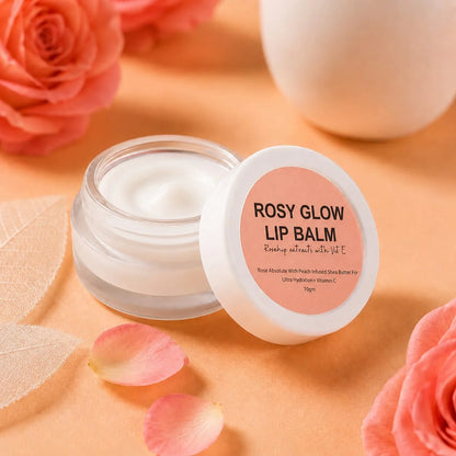 Rosy Glow Lip Balm | Dark Lips to Rosy Lips