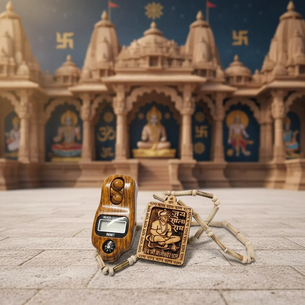 Finger Jaap Counter Combo ( Counter + Radha Mala )