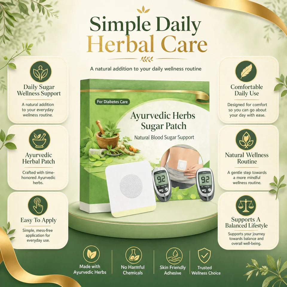 Ayurvedic Herbal Sugar Patch |  BUY 10 GET 10 FREE