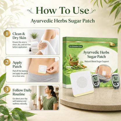 Ayurvedic Herbal Sugar Patch |  BUY 10 GET 10 FREE
