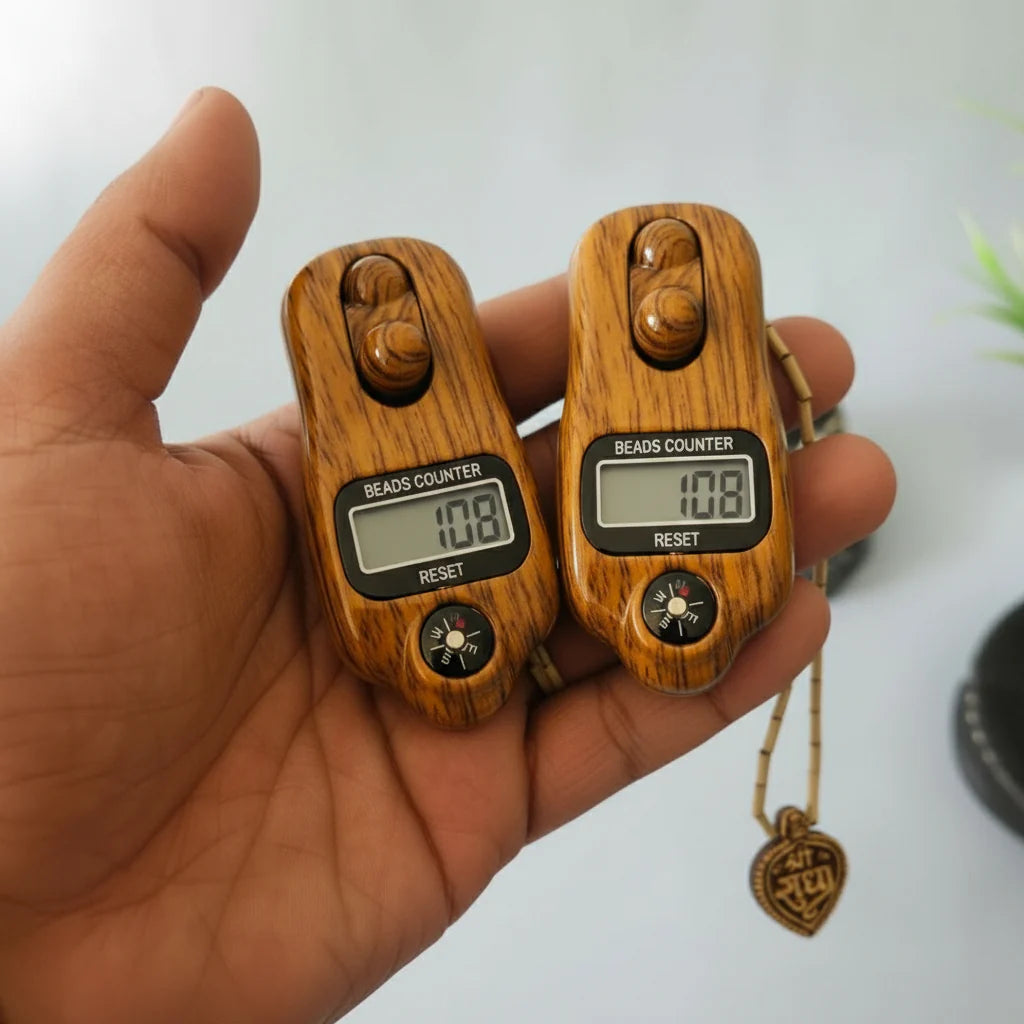 Finger Jaap Counter Combo ( Counter + Radha Mala )